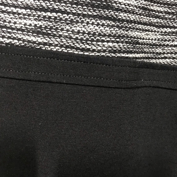 LOFT Dress with Textured Top and Black Bottom, 10 - Picture 8 of 8